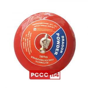 (Tem Kiểm Định) Bình cầu chữa cháy tự động Dragon XZFTB6 6kg